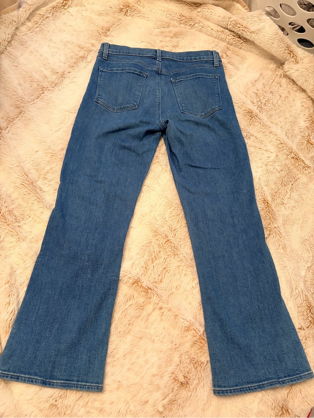 👖 J Brand Selena Cropped Kick Flare Bootcut Light Blue Jeans Y2K Quiet Luxury - Picture 8 of 15